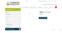 Desktop Screenshot of cornishhorizons.co.uk
